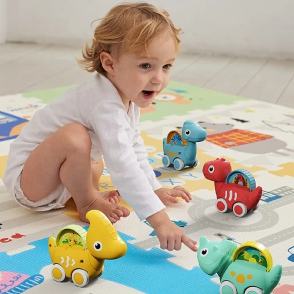 BabyCars : Ensemble de Tapis et Voitures pour Bébé.