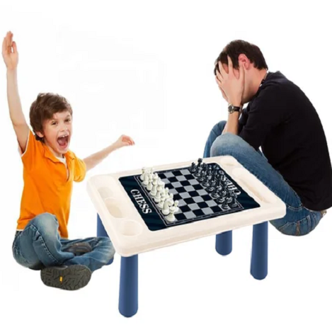 Chess 9 in 1 : Table 9 en 1 pour l'épanouissement de l'enfant