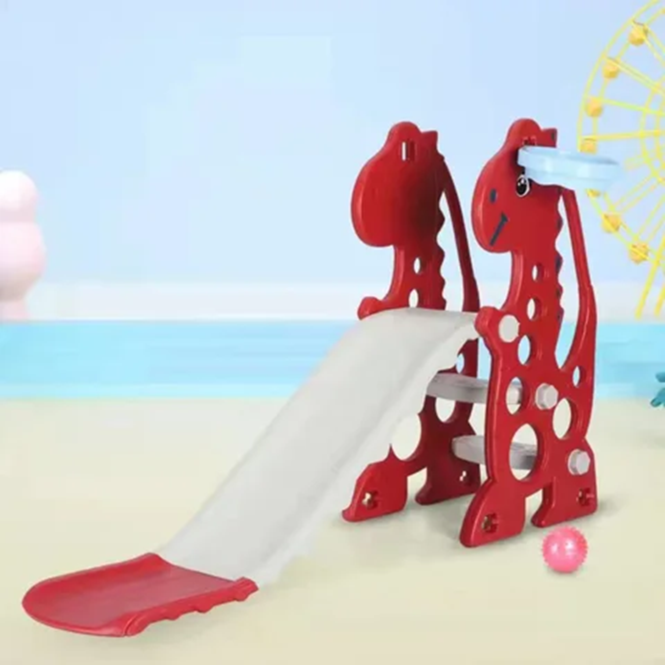 DinoSlide : Le Toboggan Pour Enfant - Sécurité et Apprentissage