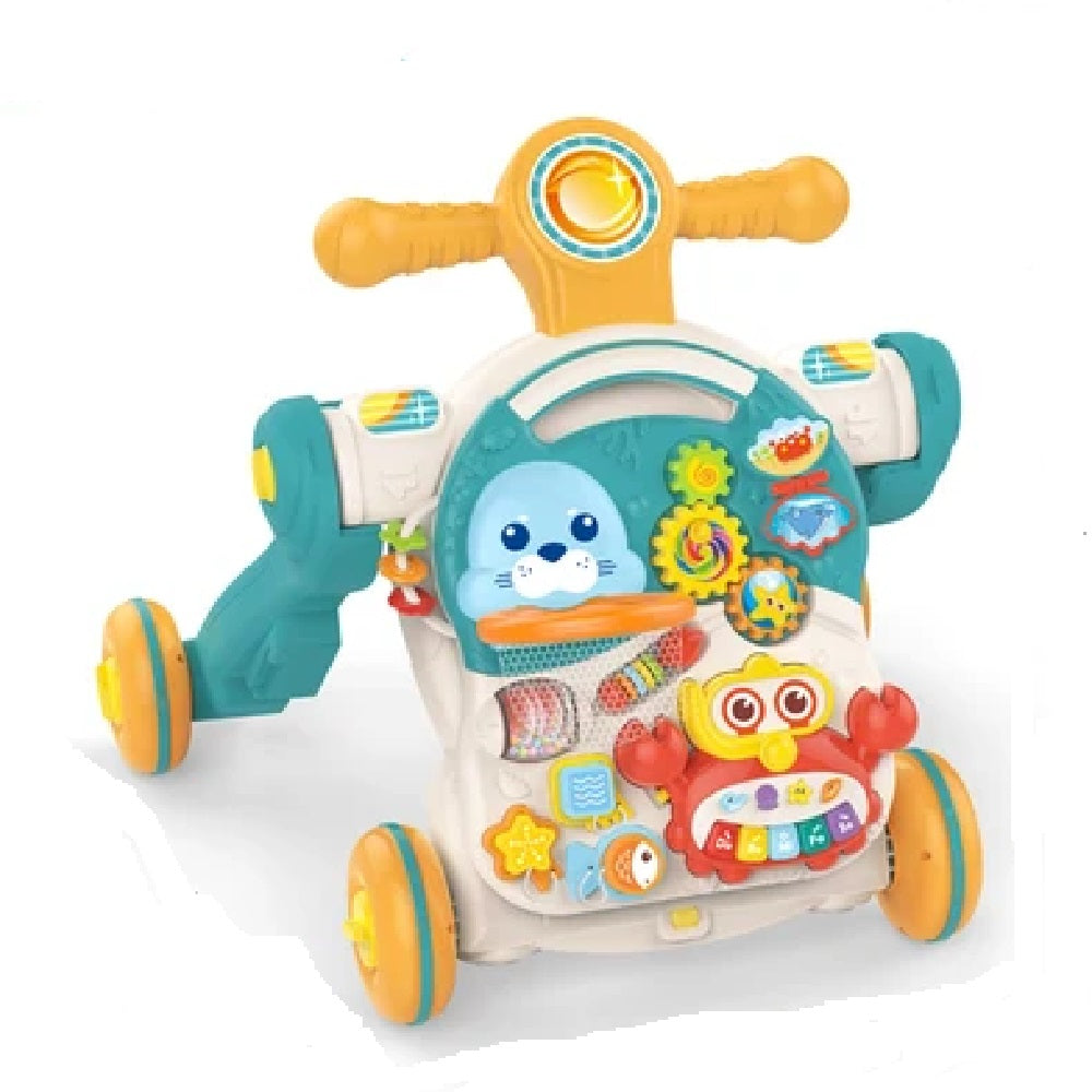 BabyWalker 4 in 1 : Trotteur Interactif d'Apprentissage.