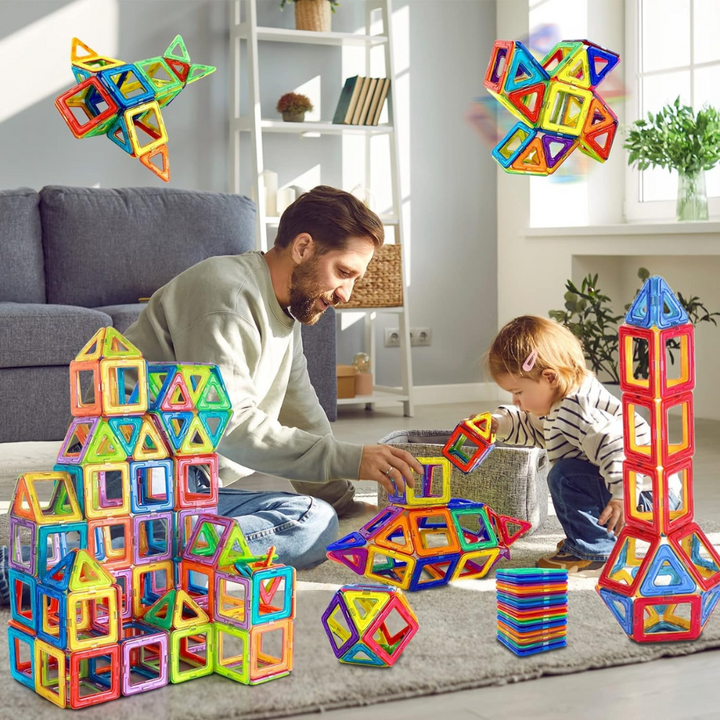Blocs de construction à emboîtement magnétique 36 PCS