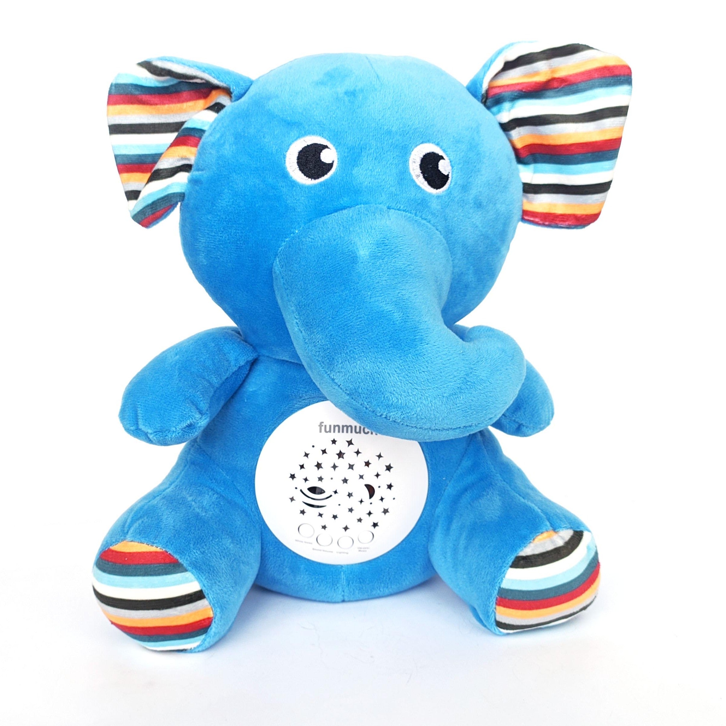 CuteElephant: L'Éléphant Mignon - Projecteur et Peluche Apaisante