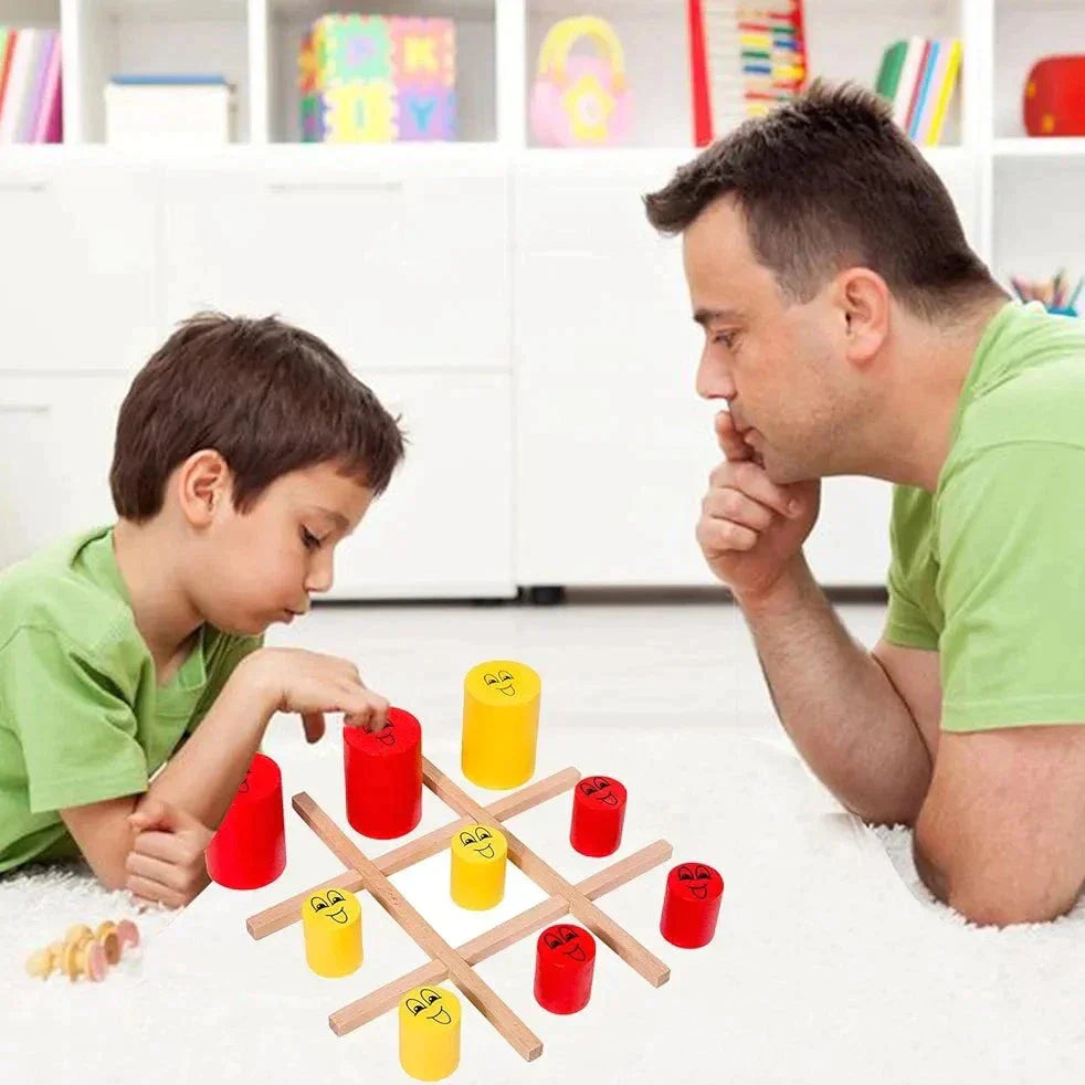 BrainBattle : Jeu d'Échecs en Bois pour Toute la Famille