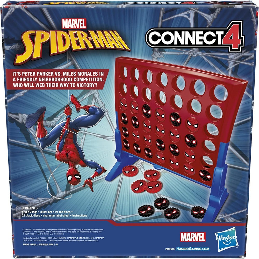 Connect 4 Spider-Man: Jeu de Réflexion pour Enfants