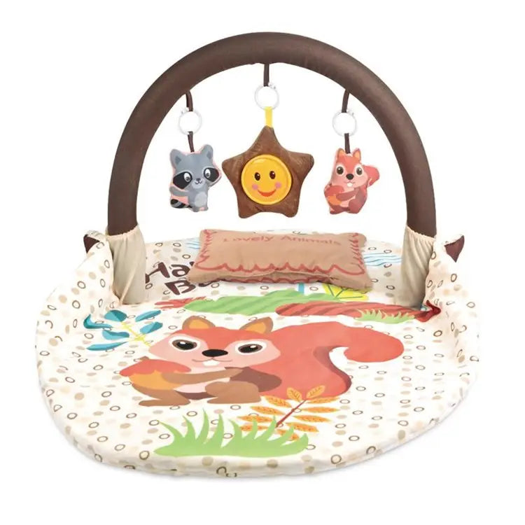 BabyNest 2 en 1 : Lit Bébé et Tapis de Jeu Musical pour Bébés