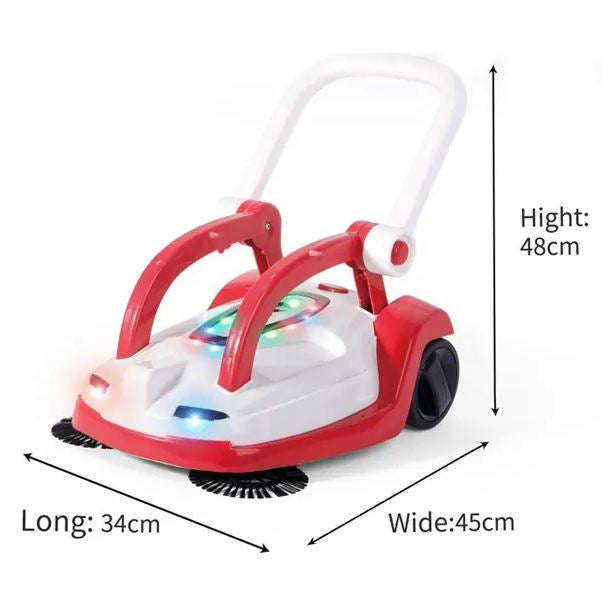 CleaningWalker : Trotteur bébé et Aspirateur 2 en 1