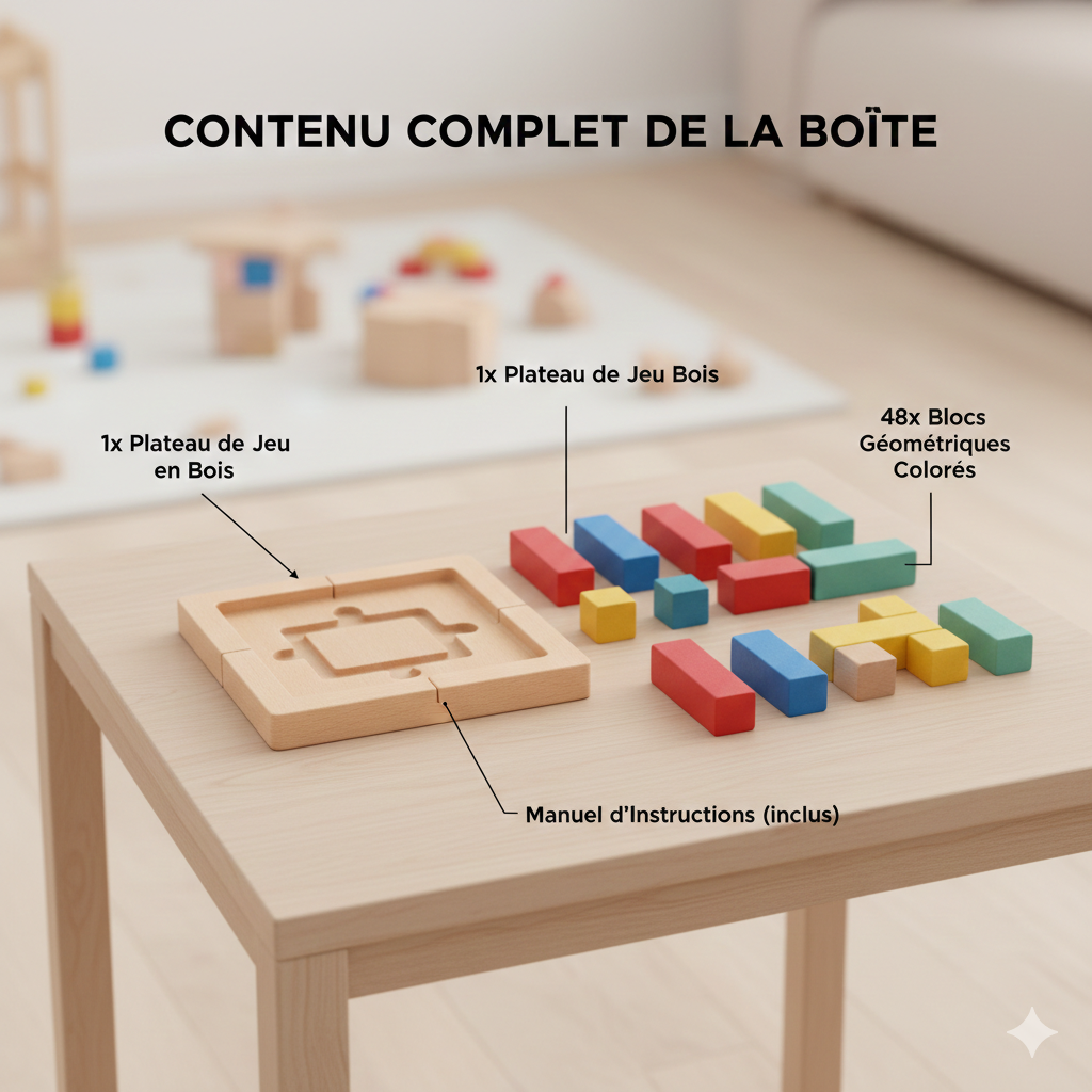 Jeu Tetris Éducatif Montessori : Développez la logique de votre enfant loin des écrans