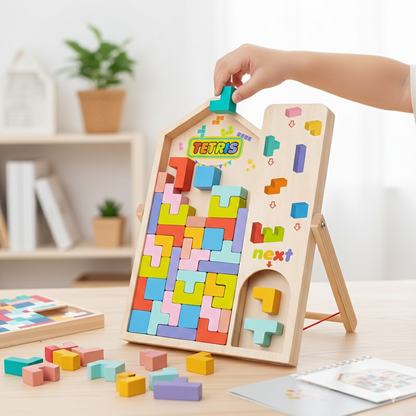 Jeu Tetris Éducatif Montessori : Développez la logique de votre enfant loin des écrans